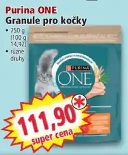 Norma Purina ONE Granule pro kočky nabídka
