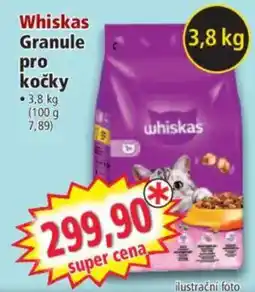Norma Whiskas Granule pro kočky nabídka