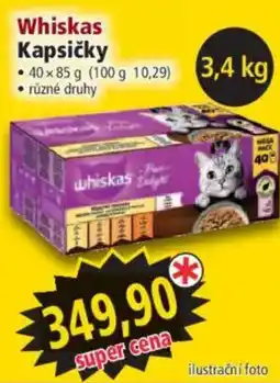Norma Whiskas Kapsičky nabídka