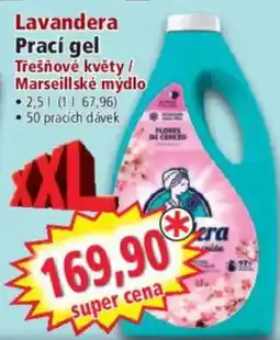 Norma Lavandera prací gel nabídka