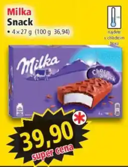 Norma Milka Snack nabídka