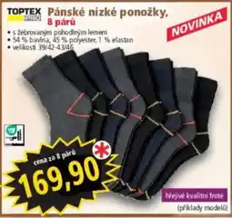 Norma TopTex pánské nízké ponožky nabídka