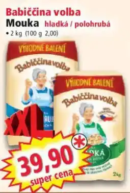 Norma Babičina volba Mouka hladká / polohrubá nabídka