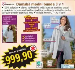 Norma Jasminella dámská módní bunda 3 v 1 nabídka
