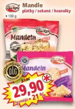 Norma Backen mandle nabídka