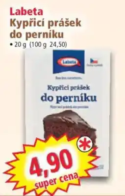 Norma Labeta kypřicí prášek do perníku nabídka