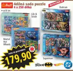 Norma Trefl 4dílná sada puzzle nabídka