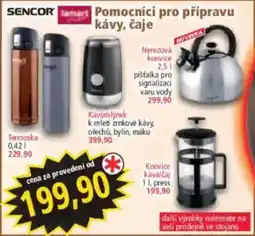 Norma Sencor pomocníci pro přípravu kávy, čaje nabídka
