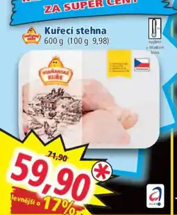 Norma Pobřežská kuře kuřecí stehna nabídka