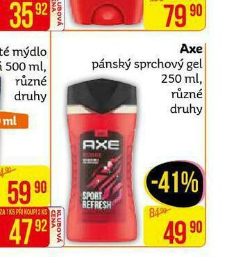 Teta Axe sprchový gel nabídka