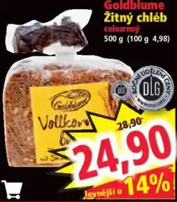 Norma Goldblume žitný chléb nabídka