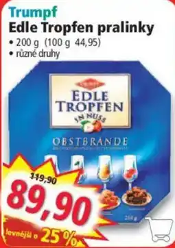 Norma Trumpf edle tropfen pralinky nabídka