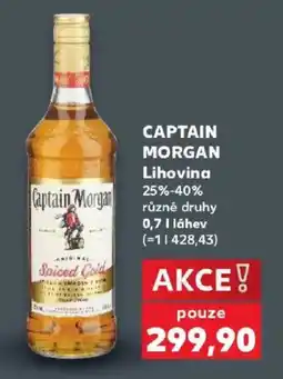 Kaufland Captain Morgan Lihovina nabídka