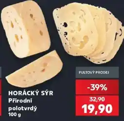 Kaufland Horácký sýr nabídka