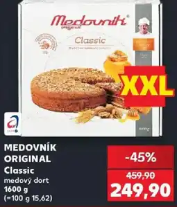 Kaufland Medovník Original Classic nabídka