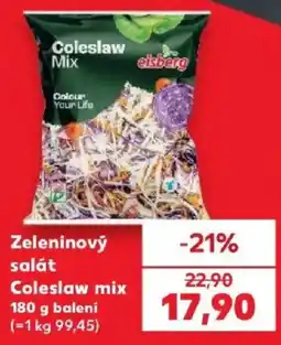 Kaufland eisberg Coleslaw Mix nabídka