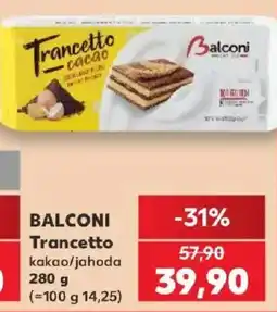 Kaufland Balconi Trancetto kakao/jahoda nabídka