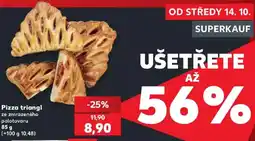 Kaufland Pizza triangl nabídka