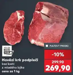 Kaufland Mistri Hovězí krk podplečí nabídka