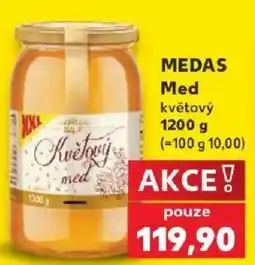 Kaufland Medas květový med nabídka
