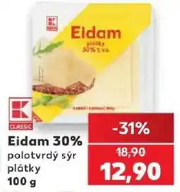 Kaufland Eidam plátky nabídka