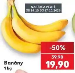 Kaufland Banány nabídka