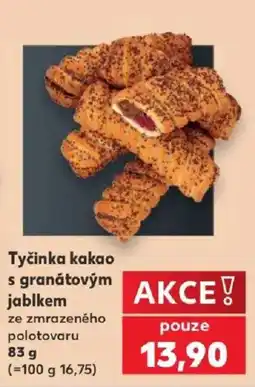 Kaufland Tyčinka kakao s granátovým jablkem nabídka
