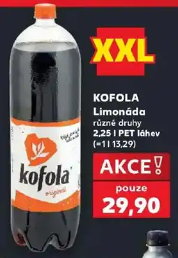 Kaufland Kofola limonáda nabídka