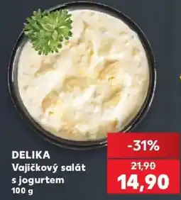 Kaufland Delika vajíčkový salát s jogurtem nabídka