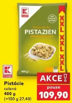 Kaufland K Classic pistácie solené nabídka