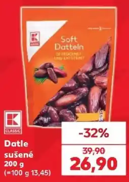 Kaufland K Classic datle sušené nabídka