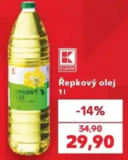 Kaufland K Classic řepkový olej nabídka