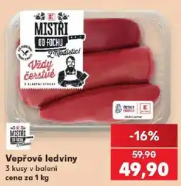 Kaufland Mistri od Fochu vepřové ledviny nabídka