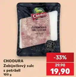 Kaufland Chodura zabijačkový sulc s petrželí nabídka