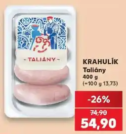Kaufland Krahulík Taliány nabídka