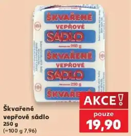 Kaufland Škvařené vepřové sádlo nabídka