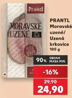 Kaufland Prantl moravské uzené nabídka