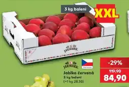 Kaufland Jarmark jablka červená nabídka