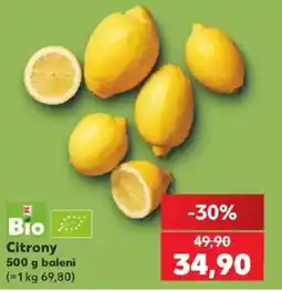 Kaufland Bio Citrony nabídka