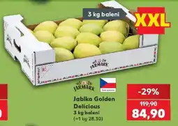 Kaufland Jarmark jablka golden nabídka