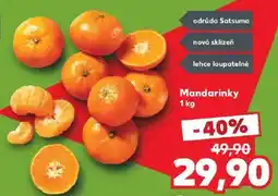 Kaufland Mandarinky nabídka