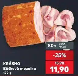 Kaufland Krásno bůčková mozaika nabídka