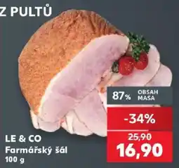 Kaufland Le & Co Farmářský šál nabídka