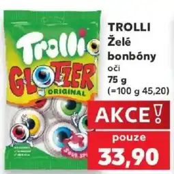 Kaufland Trolli želé bonbóny oči nabídka