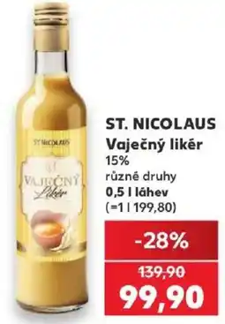 Kaufland St nicolaus vaječný likér nabídka