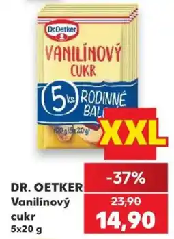 Kaufland Dr. Oetker Vanilínový cukr nabídka