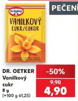Kaufland Dr. Oetker Vanilkový cukr nabídka