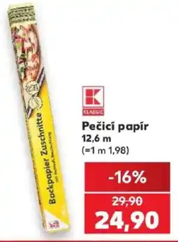 Kaufland K Classic Pečící papír nabídka