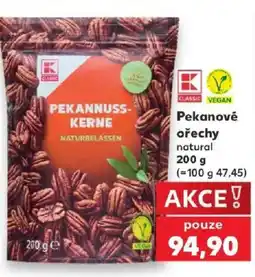 Kaufland Classic pekanové ořechy natural nabídka