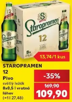 Kaufland Staropramen 12 nabídka
